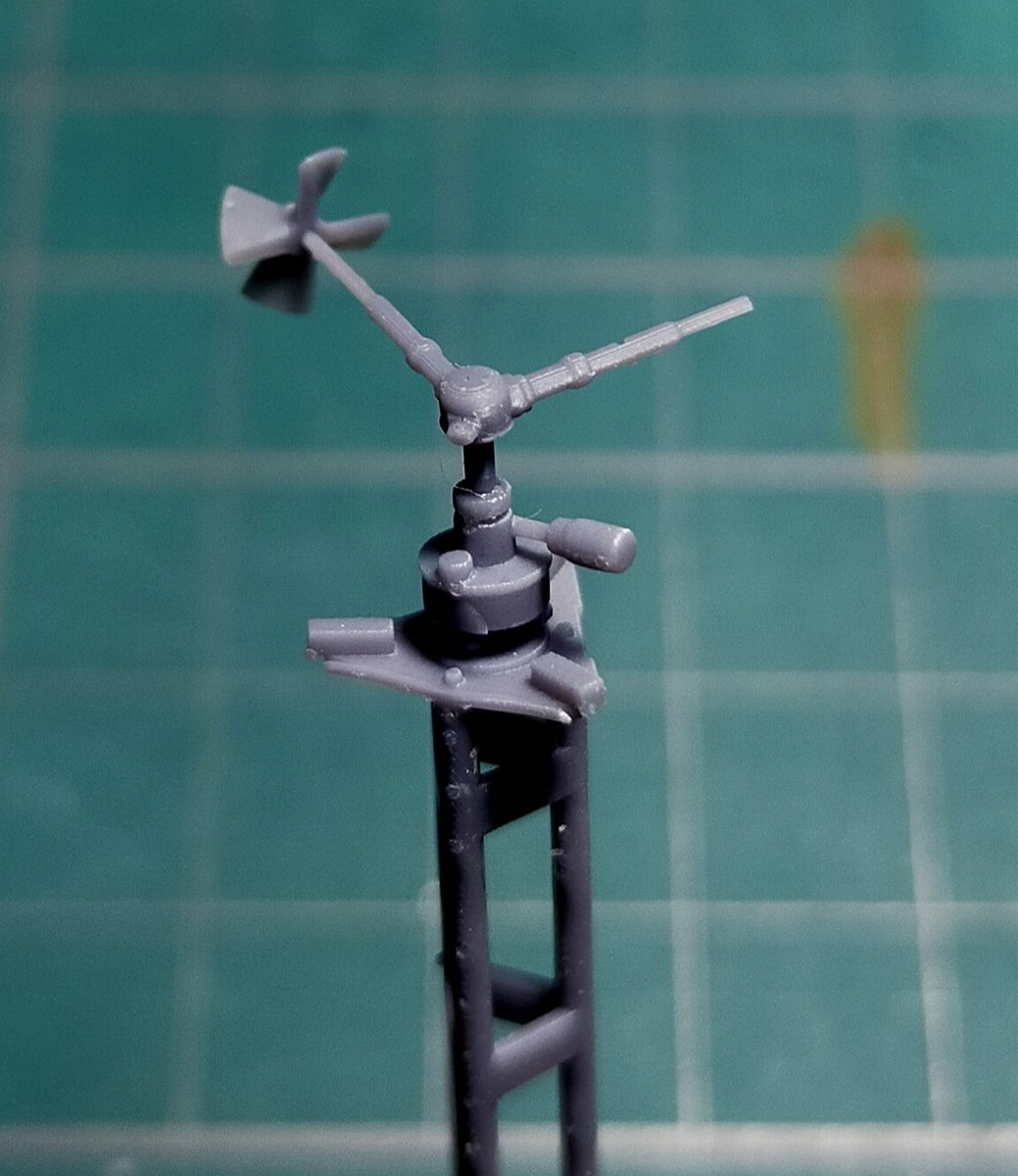 75式自走地上風測定装置の3Dプリントがかなり良い感じに出力出来るよう