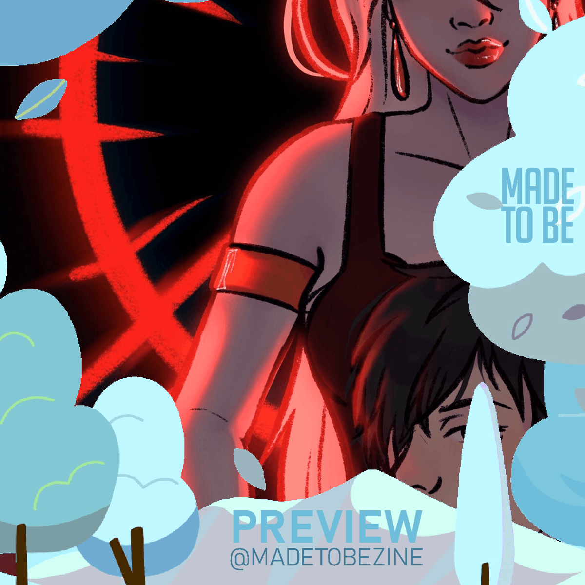 _Nissolia's tweet photo. Preview of my merchandise for @madetobezine! 🍂

Check out the zine! We will post it soon. This character belongs to @freyja_salt. https://t.co/QKHwHy0Dxd