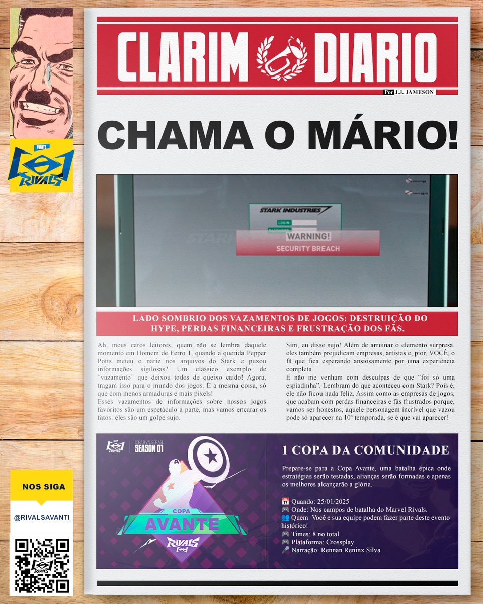 📰 “Vazamentos de Jogos: Um Espetáculo ou um Roubo de Alto Nível?”

Ah, meus caros leitores, quem não se lembra daquele momento em Homem de Ferro 1, quando a querida Pepper Potts meteu o nariz nos arquivos do Stark e puxou informações sigilosas? Um clássico exemplo de “vazamento”