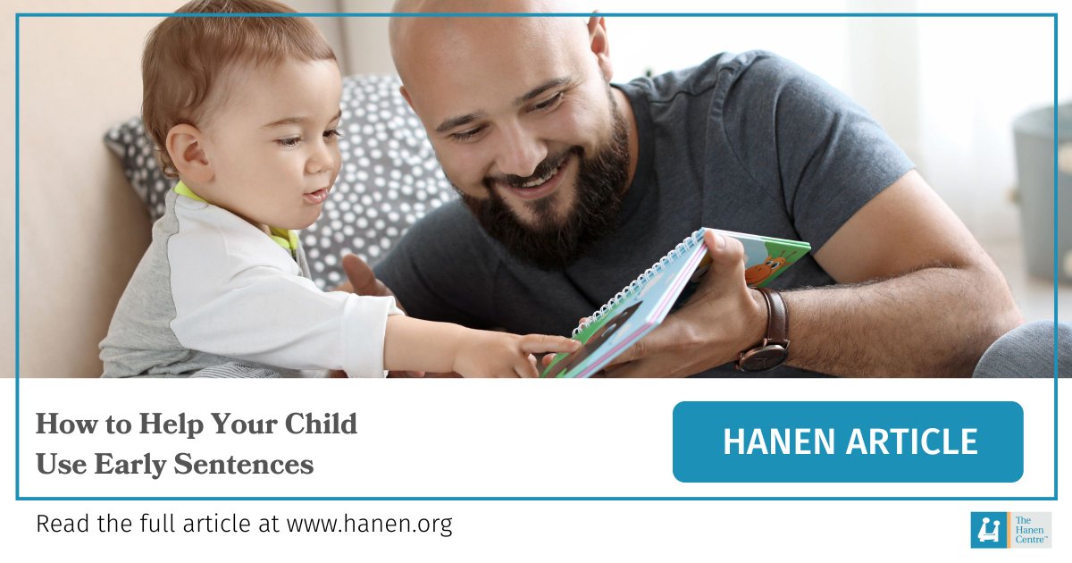 There are many things you can do to help your child learn to use sentences. Whether your child is developing typically or has a language delay, here are some ways you can talk to your child to encourage their sentence development.

bit.ly/3DjvWfh
