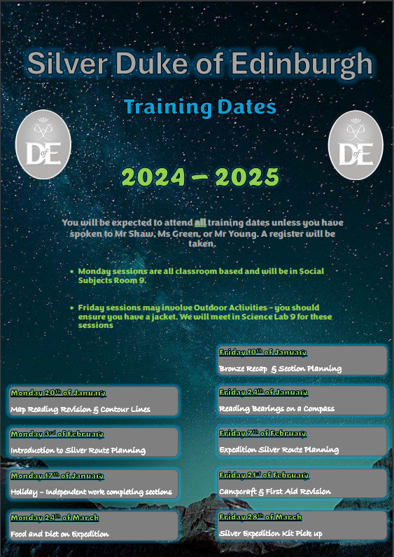 St. Andrew's Soc Sub (@social_sahs) on Twitter photo Bronze & Silver Duke of Edinburgh Training starts back over the next two weeks. Please see below for training dates. Gold Participants should speak to Mr Shaw, separately. <a href="/sahs_science/">St Andrew's Science</a> <a href="/StAndrewsHS/">St Andrew's High</a> Bronze & Silver Duke of Edinburgh Training starts back over the next two weeks. Please see below for training dates. Gold Participants should speak to Mr Shaw, separately. <a href="/sahs_science/">St Andrew's Science</a> <a href="/StAndrewsHS/">St Andrew's High</a>
