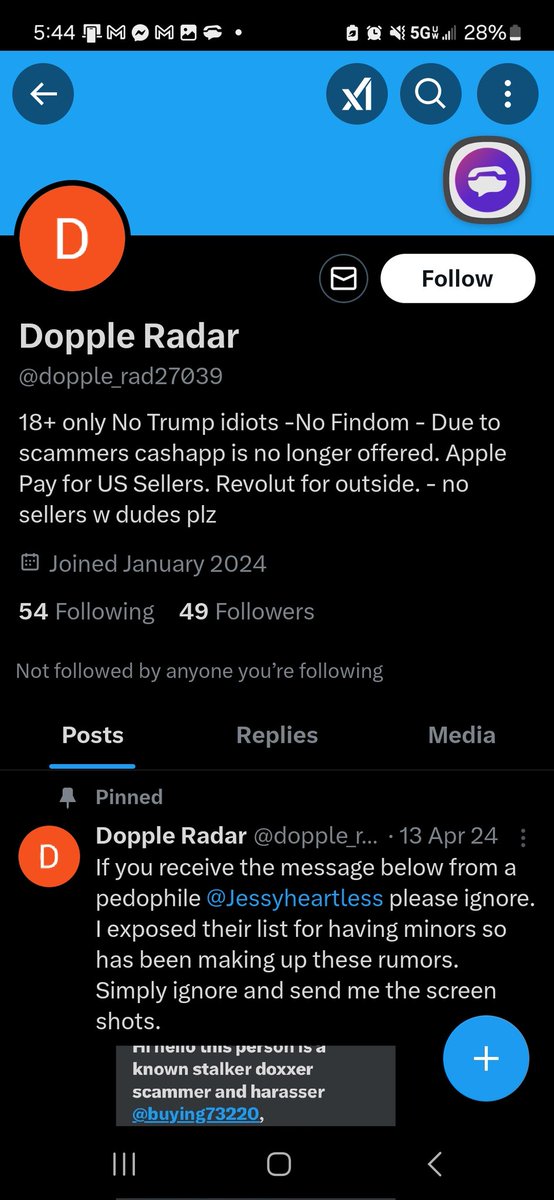 Can we all please go report these two profiles? It's the same person, posts all day about buying content, but then blasts the provider all over as a scammer if they don't stop everything to take a live pic for $5, or if they have a boyfriend, etc. Literally weird as'f 🫠
