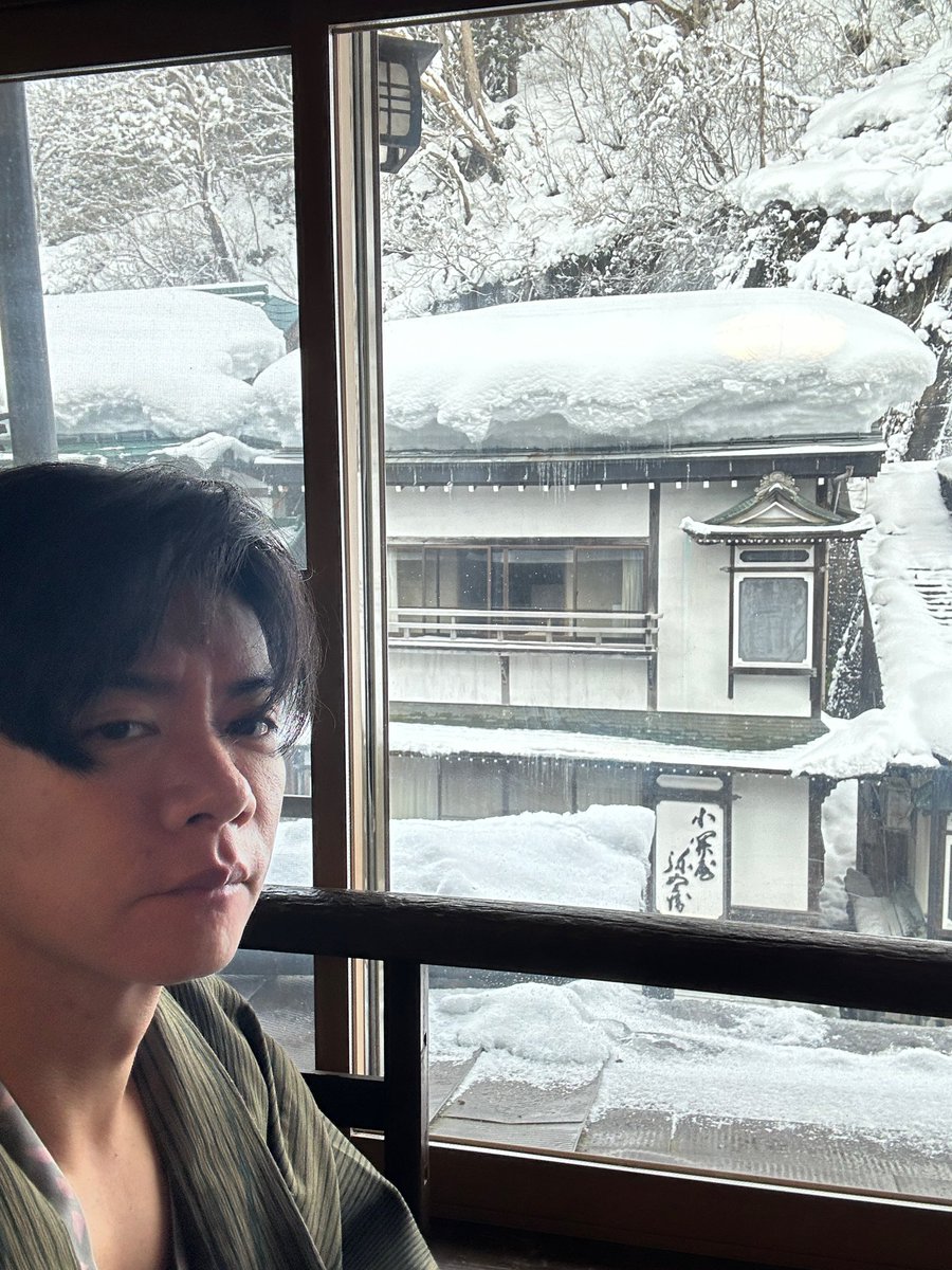 nodacry's tweet photo. いつとは言いませんが山形県の銀山温泉に行ってきました。
これでも例年よりも雪は少ないそうです。
逆に休みって温泉以外なにするの？ https://t.co/rh6CiXe5hM