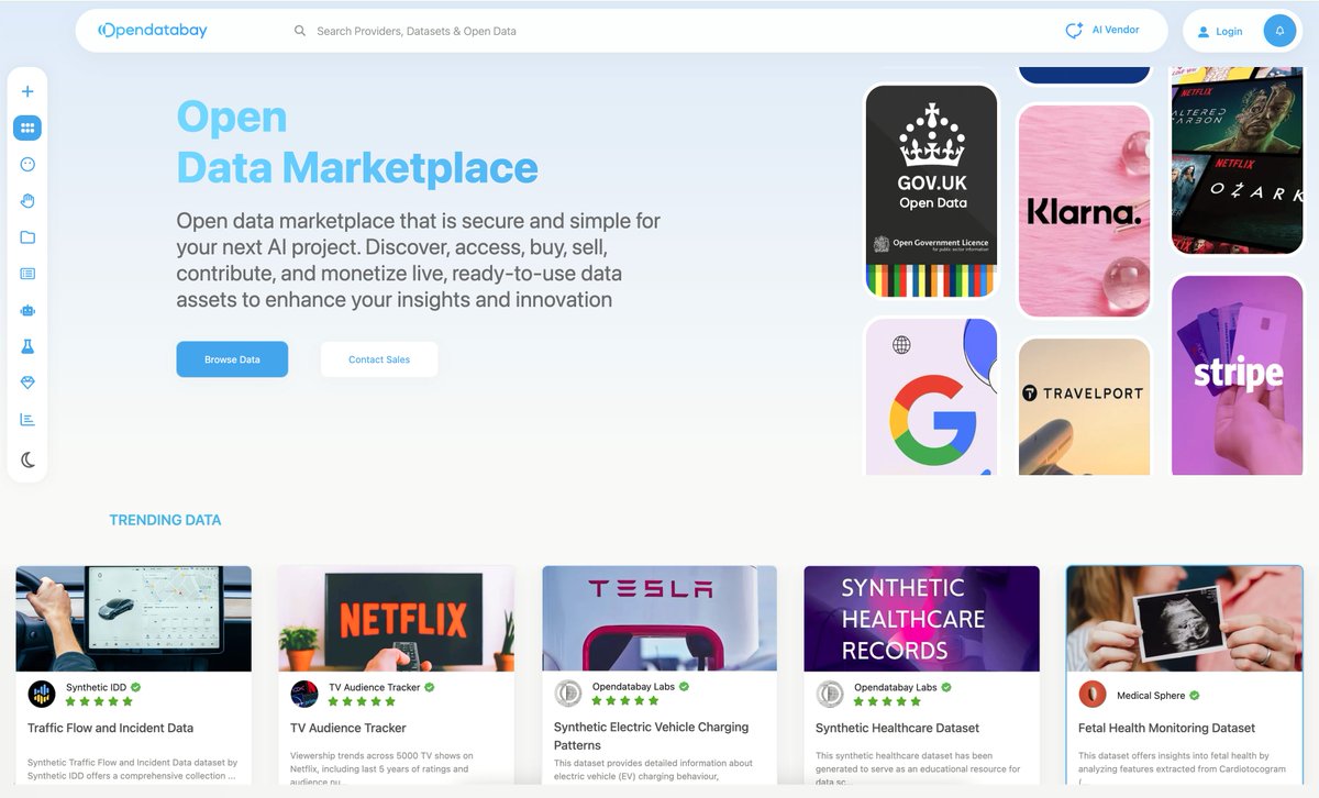 Open_databay's tweet image. Our Latest Update is Here

Where Beauty meets Excellence - Please welcome the new look of our marketplace

We&apos;d love to hear your thoughts! Let us know what you think about these changes and what features you&apos;d like to see in our next release

opendatabay.com
#opendatabay
