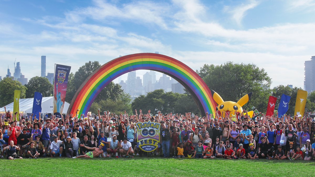 Trainers, get ready for #PokemonGOFest2025! 🤩

Mark your calendars!

🌏 Osaka, Japan: May 29–June 1

🌎Jersey City, New Jersey: June 6–8

🌍Paris, France: June 13–15

Stay tuned for more information!