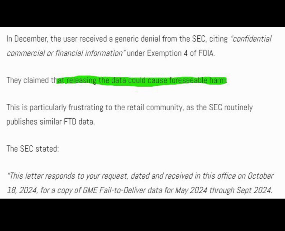 AMCismyjam's tweet photo. @CEOAdam Where is the class action lawsuit against @SECGov #RICO against @CEOAdam 43 million FTDs on the first day of #APE #AMC #GME is a crime scene!! These criminals need to be put in prison! #Financialterrorist @realDonaldTrump @FBI @NewYorkFBI @FINRA @The_DTCC @SpeakerJohnson https://t.co/vmxN5Wpq0i