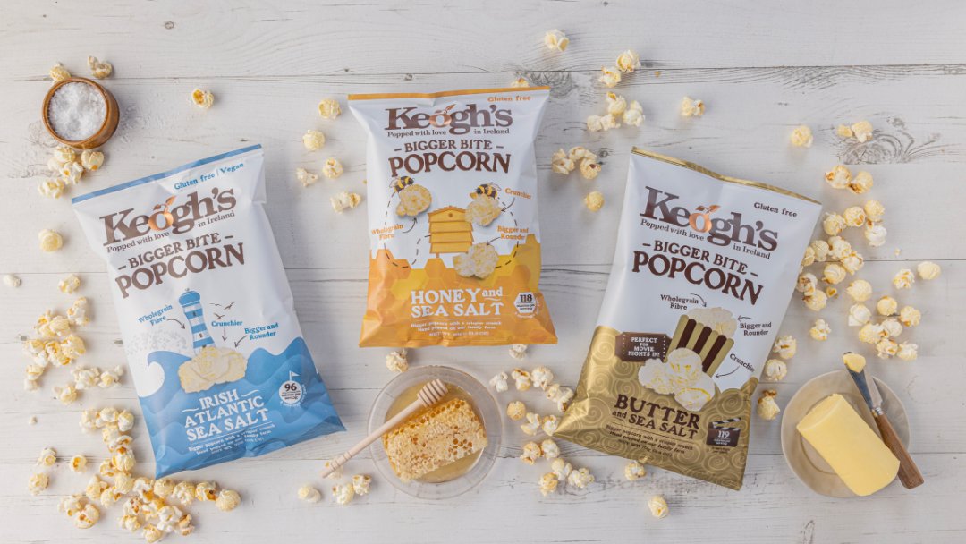 Pop into the new year with a crunch! 🍿✨ Start 2025 with the irresistible taste of our delicious popcorn available in Honey and Sea Salt, Irish Atlantic Sea Salt and Butter and Sea Salt. 🎉Link in our bio to shop #ifoyoukeoghyouknow #keoghscrisps