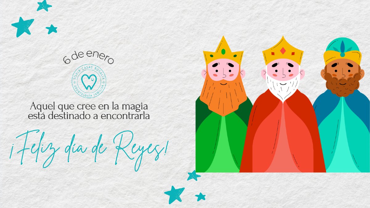 ✨👑 Feliz #DíadeReyes 👑✨  

"𝘈𝘲𝘶𝘦𝘭 𝘲𝘶𝘦 𝘤𝘳𝘦𝘦 𝘦𝘯 𝘭𝘢 𝘮𝘢𝘨𝘪𝘢 𝘦𝘴𝘵á 𝘥𝘦𝘴𝘵𝘪𝘯𝘢𝘥𝘰 𝘢 𝘦𝘯𝘤𝘰𝘯𝘵𝘳𝘢𝘳𝘭𝘢"

😁 Queridos pacientes, disfrutad de este día mágico compartiendo sonrisas e ilusiones con vuestros seres queridos

¡🅵🅴🅻🅸🅲🅴🆂 🆁🅴🆈🅴🆂❗