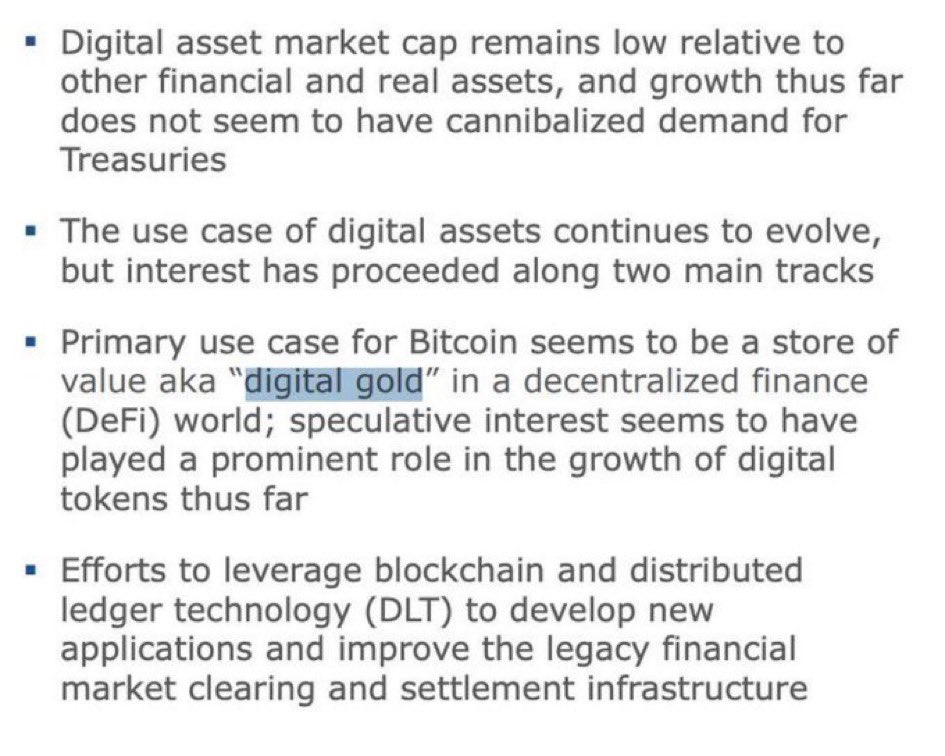 healthy_pockets's tweet photo. 🔥BOMBAZO🔥

🇺🇸 El Departamento del Tesoro de EEUU ha publicado un informe CALIFICANDO a #Bitcoin como NUEVO ORO DIGITAL 🤯🔥

C: @Vivek4real_ https://t.co/6SaKmONx2P