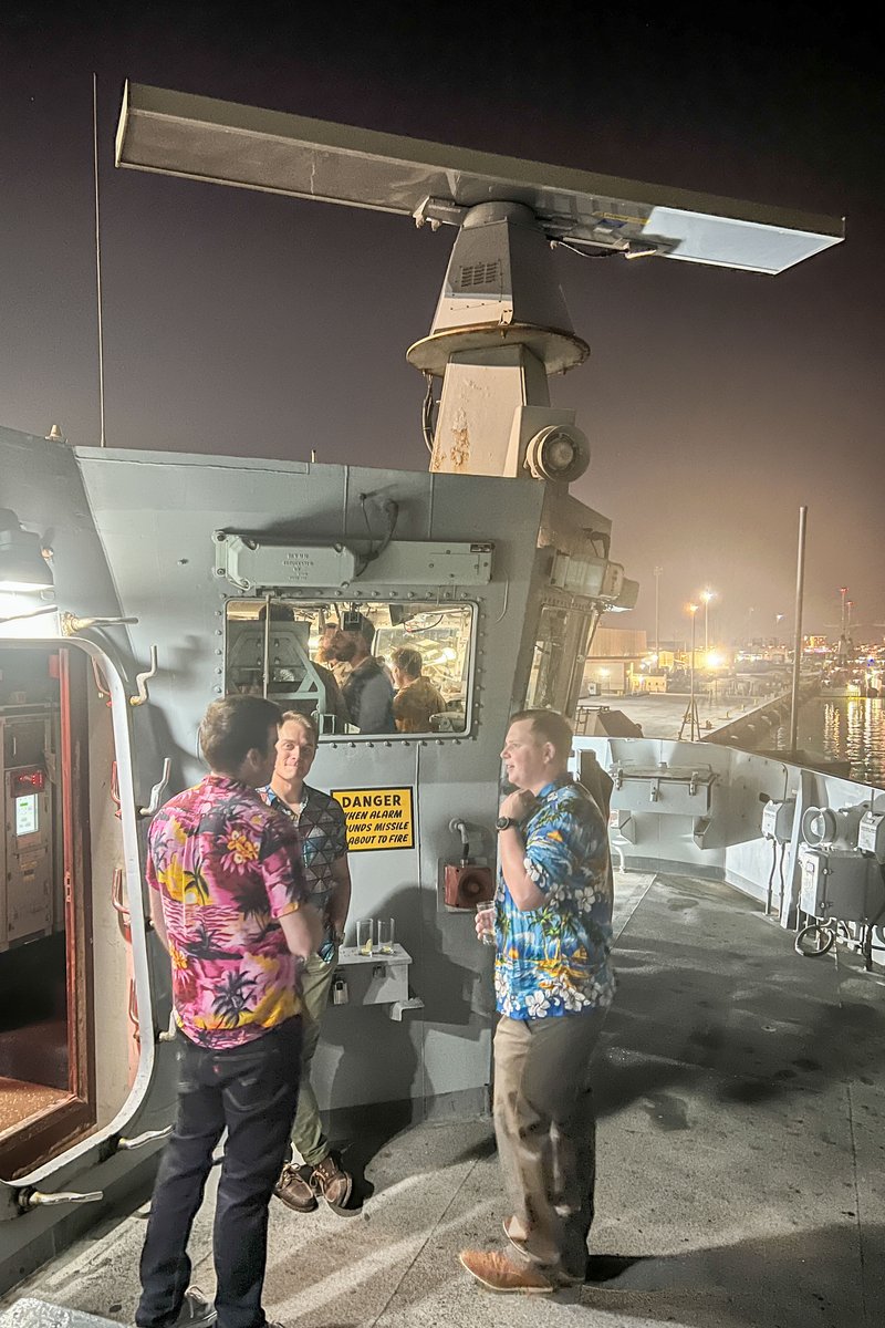 HMS Lancaster (@hmslancaster) on Twitter photo Cheers to 2025! 🥂 After a busy period conducting operations at sea, we marked the start of the New Year by raising the Gin Pennant with our oppos <a href="/UKMCCMiddleEast/">UKMCC Middle East</a> and <a href="/HMSBangor/">HMS Bangor</a>
A true Navy tradition and a great way to enjoy some well deserved downtime.
<a href="/RoyalNavy/">Royal Navy</a> #OpKipion Cheers to 2025! 🥂 After a busy period conducting operations at sea, we marked the start of the New Year by raising the Gin Pennant with our oppos <a href="/UKMCCMiddleEast/">UKMCC Middle East</a> and <a href="/HMSBangor/">HMS Bangor</a>
A true Navy tradition and a great way to enjoy some well deserved downtime.
<a href="/RoyalNavy/">Royal Navy</a> #OpKipion