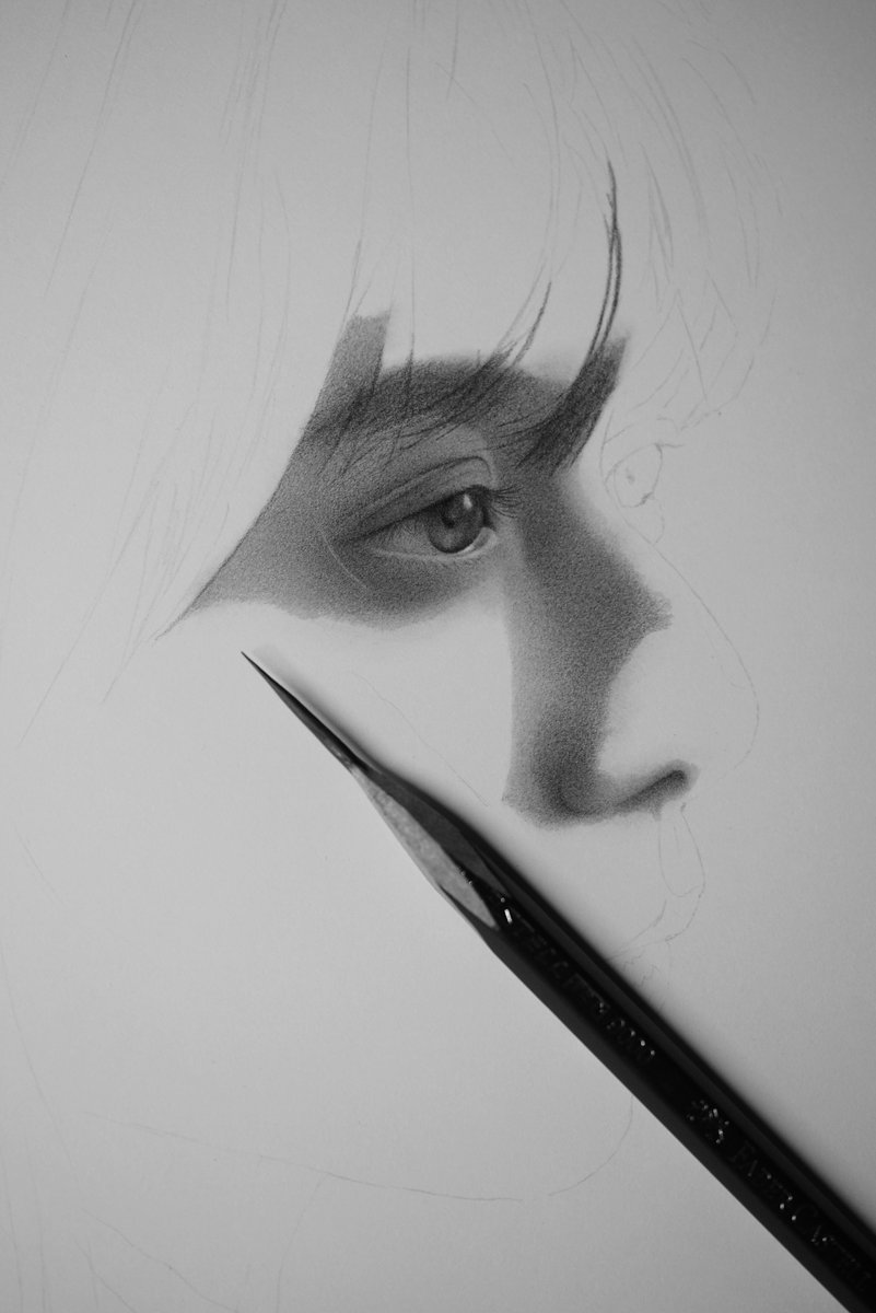 野口 雅史【鉛筆画】 (@0325Terra) / X