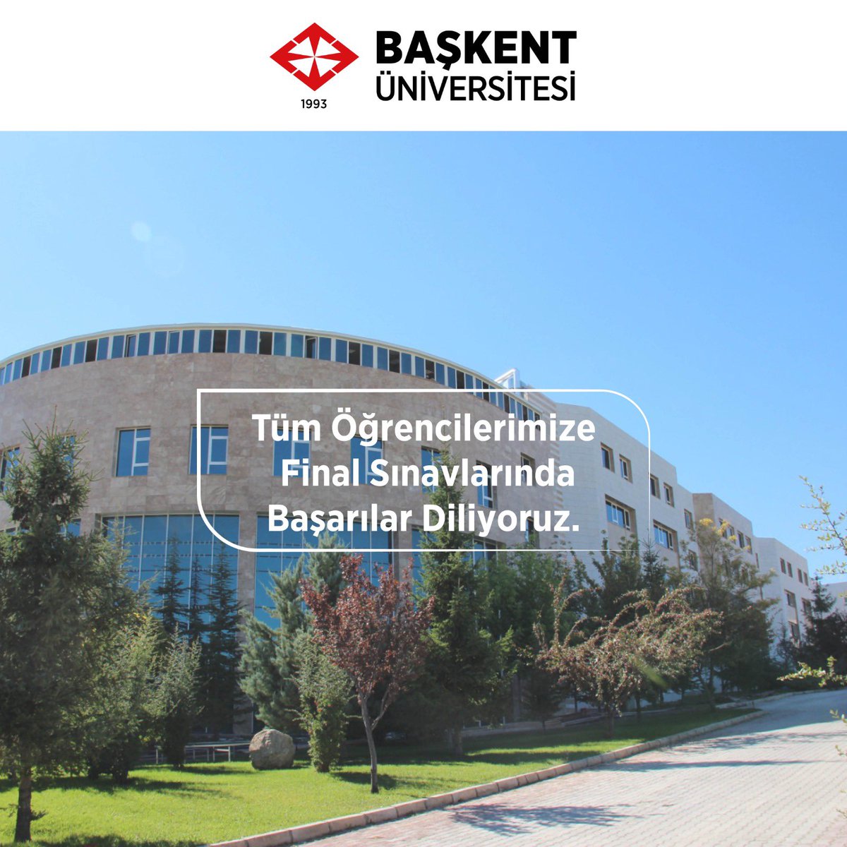 Tüm Öğrencilerimize Final Sınavlarında Başarılar Diliyoruz.
.
.
.
#başkentüniversitesi