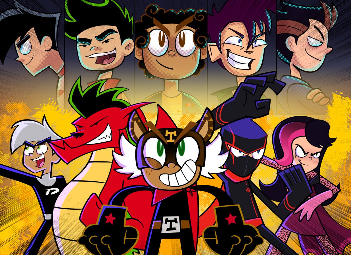 MetaManiacZ's tweet photo. 𝙎𝙃𝙊𝙒𝘿𝙊𝙒𝙉
#dannyphantom
#americandragonjakelong
#eltigretheadventuresofmannyrivera
#randycunningham9thgradeninja
#shezow 
#myart https://t.co/BGZk1Z233g