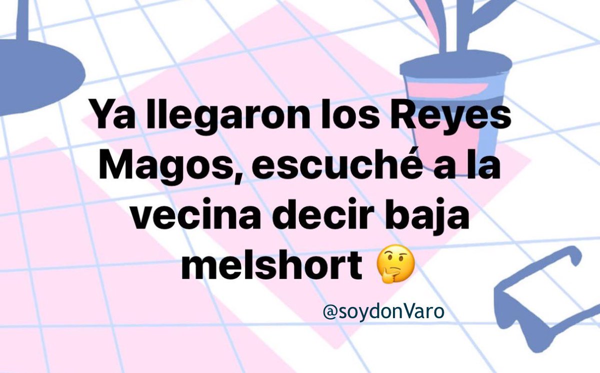 soyDonVaro's tweet photo. Hahahaha 😹 

#reyesmagos #donVaro #melshort https://t.co/nmgRBSjyIE