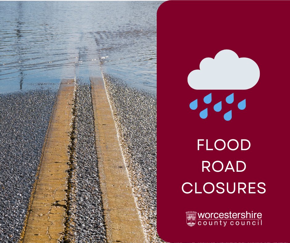 With overnight rainfall, there is some flooding across the county this morning. 

Take care when traveling and do not enter flood water.

Emergency road closures can be found on our website: worcestershire.gov.uk/roadclosures