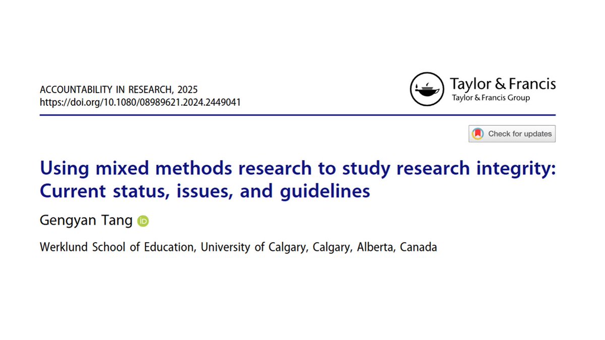 lexbouter.bsky.social (@lexbouter) on Twitter photo Interesting analysis and good starting point for Delphi consensus study on guidelines for MMR on #ResearchIntegrity.
bit.ly/3W6htd9
<a href="/WCRIFoundation/">World Conf Research Integrity</a> @NRIN_Integrity <a href="/EmbassySci/">The Embassy of Good Science embassysci.bsky.social</a> <a href="/RetractionWatch/">Retraction Watch</a> <a href="/scholarlykitchn/">Scholarly Kitchen</a> <a href="/gengyan_tang/">Gengyan Tang</a> Interesting analysis and good starting point for Delphi consensus study on guidelines for MMR on #ResearchIntegrity.
bit.ly/3W6htd9
<a href="/WCRIFoundation/">World Conf Research Integrity</a> @NRIN_Integrity <a href="/EmbassySci/">The Embassy of Good Science embassysci.bsky.social</a> <a href="/RetractionWatch/">Retraction Watch</a> <a href="/scholarlykitchn/">Scholarly Kitchen</a> <a href="/gengyan_tang/">Gengyan Tang</a>