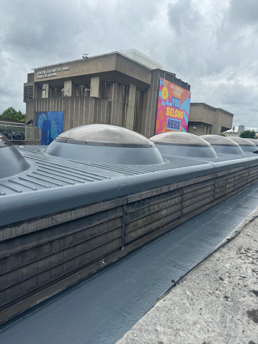 A Roofing Blockbuster! 🎥 The BFI Southbank roof needed refurbishment. This iconic landmark's roof was a challenging project. Learn how ARBOFLEX® PU deliver a stunning watertight roof installed by @Martins. #Roofing #BFI #CaseStudy #Liquidwaterproofing 
ccm-europe.com/gb/case-studie…