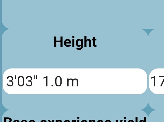 // So obviously, she's going to have to be just a tad bit taller.