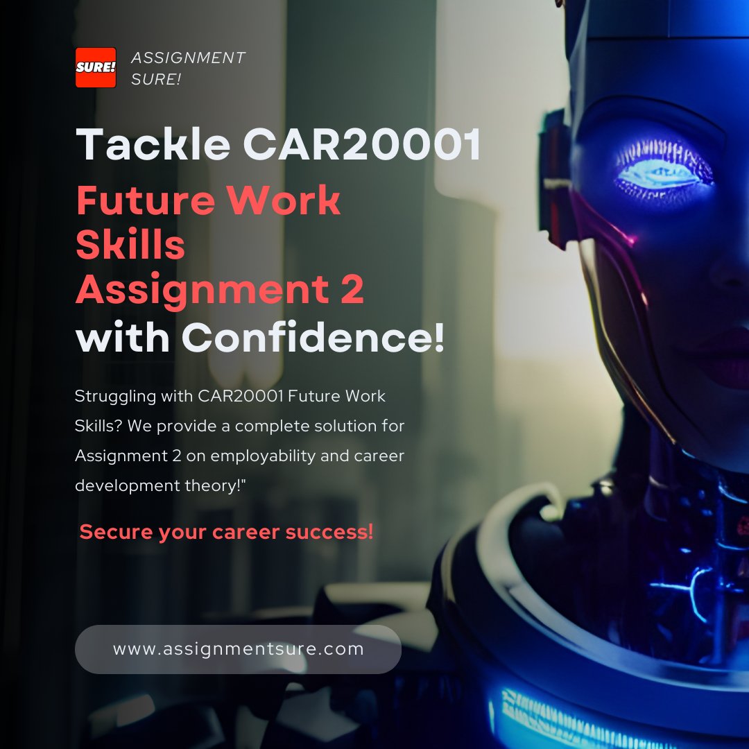 AssignmentSure's tweet image. 🚀 CAR20001 Future Work Skills Assignment 2 giving you a hard time?
We’ve got the employability & career development solution you need to succeed! ✅
🔗 assignmentsure.com
#CAR20001 #AssignmentHelp #CareerDevelopment #EmployabilitySkills #FutureWorkSkills