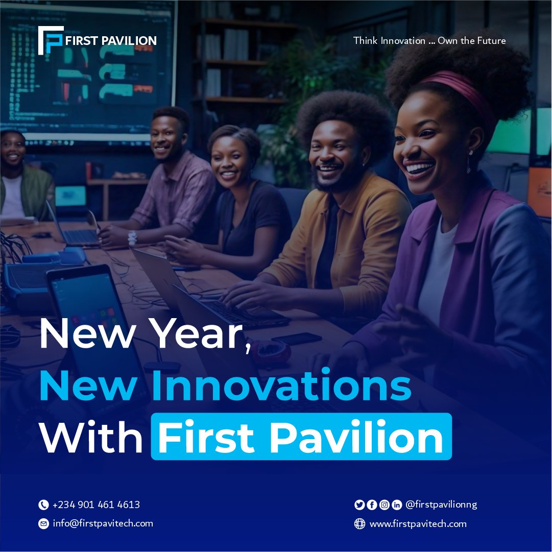 firstpavilionng's tweet image. Welcome to a year full of innovation! First Pavilion Technology is here to empower you with cutting-edge solutions and breakthrough ideas. Stay tuned for a tech-filled journey!

 #FirstPavilionTechnology #Innovation2025 #TechForTomorrow