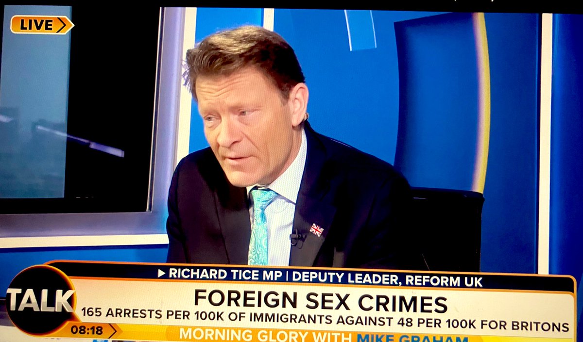 jonny_w82's tweet image. I salute @TiceRichard wholeheartedly (he with @Iromg on @TalkTV right now)

The ONLY political party in the UK that is literally proving it is “not for sale”

I don’t agree with EVERYTHING that he Nigel or Elon say. But I do support ALL of them #joinReform