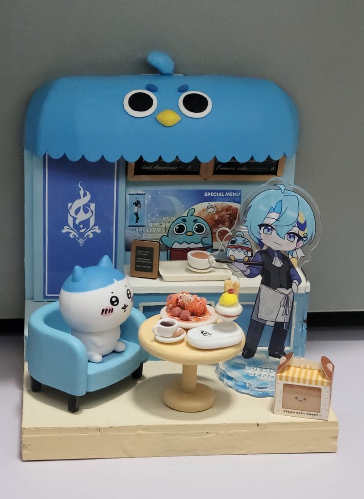 콜라보카페 루세이아점 오픈❄️
#sen5_art