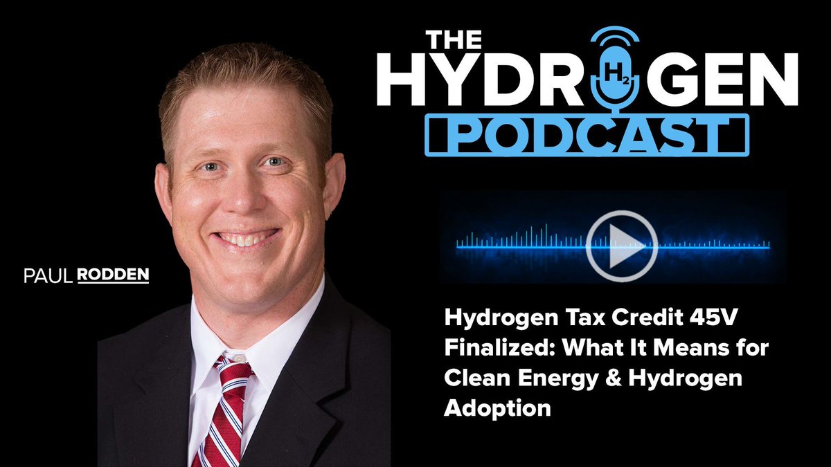 THP Episode: 380 - Hydrogen Tax Credit 45V Finalized: What It Means for Clean Energy &amp; Hydrogen Adoption     
Listen to the Podcast: buff.ly/4gTxE5C  
Watch on YouTube: buff.ly/4gHSeG3  
#hydrogen #45v #cleanhydrogen #doe