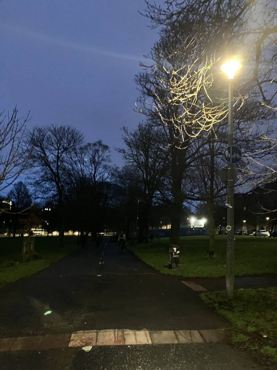 John Robson (@johnrobson87) on Twitter photo @edinhep 9 lampposts not illuminated at east end of Leamington Walk this morning. Can they be fixed please. Also lots of mud and leaf mulch along the whole length of Leamington Walk needs sweeping please.
<a href="/SpokesLothian/">Spokes CycleCampaign</a> <a href="/Cyclesouthedin/">Safe Cycling South Edinburgh</a> @edinhep 9 lampposts not illuminated at east end of Leamington Walk this morning. Can they be fixed please. Also lots of mud and leaf mulch along the whole length of Leamington Walk needs sweeping please.
<a href="/SpokesLothian/">Spokes CycleCampaign</a> <a href="/Cyclesouthedin/">Safe Cycling South Edinburgh</a>