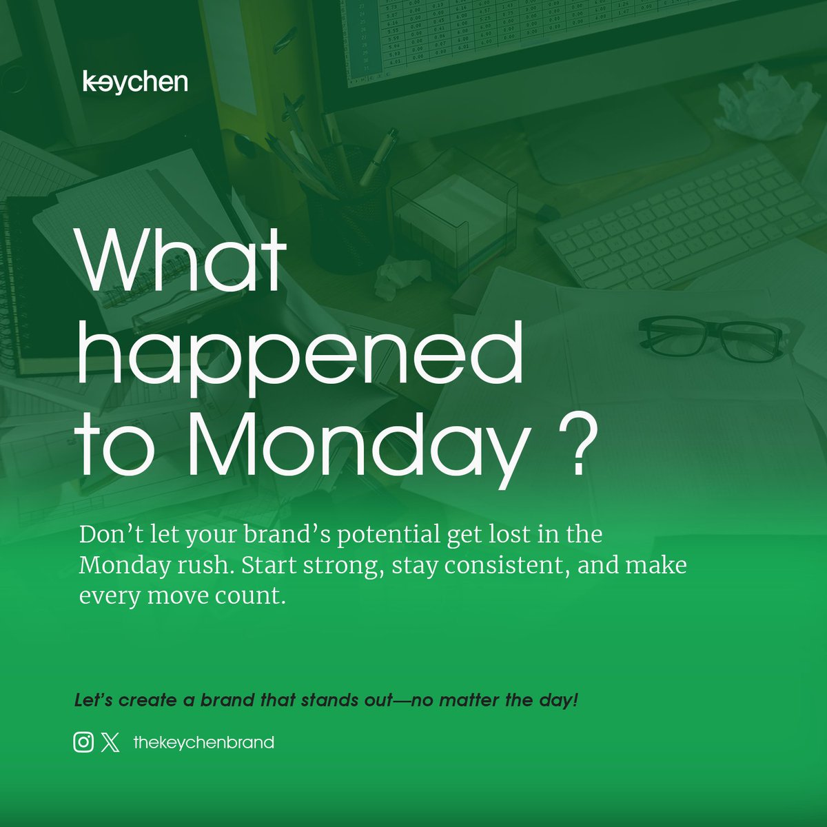 TheKeychenbrand's tweet photo. Monday?
Work Day๐ค
#keychen #thekeychenbrand https://t.co/Bu9nKMbEtk