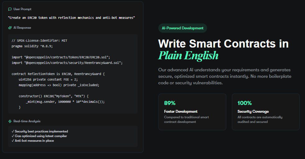 <a href="/milesdeutscher/">Miles Deutscher</a> Infra for AI and web3 is exactly what <a href="/Reployai/">Reploy.ai</a> is offering, but it is also No-code!!!👑😎💪🧠🧠✅

$RAI is a 1B project in the making!🏆🥇💎💎

Check it out <a href="/milesdeutscher/">Miles Deutscher</a> 🤝🤑

That is why it is going parabolic!🚀🚀🚀🚀✅