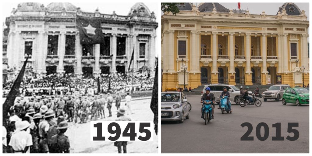 Opera Hanoi during the August Revolution