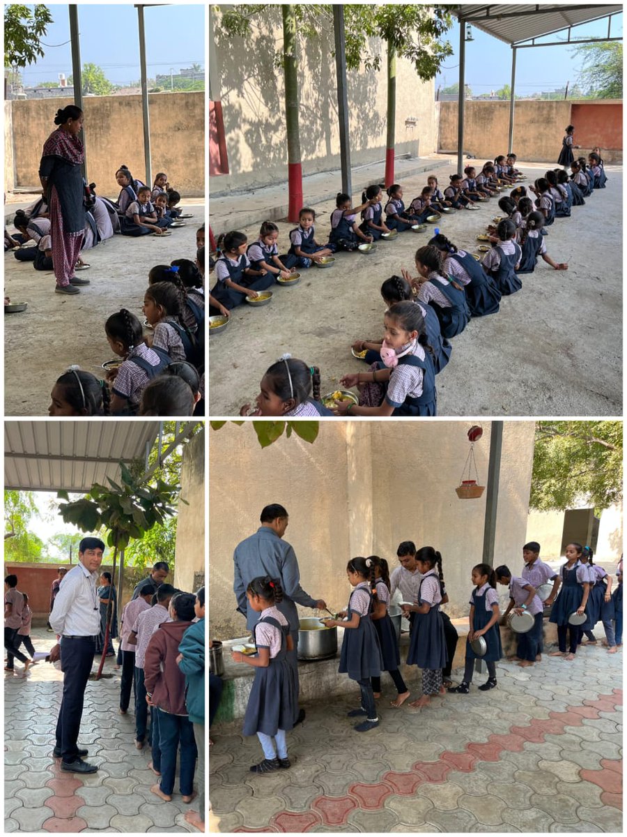 BabaraRte's tweet photo. તાલુકા પ્રાથમિક શિક્ષણધિકારી બાબરા દ્વારા સરકારી શાળાઓમાં અભ્યાસ કરતા બાળકોને ગુણવતાયુક્ત ભોજન મળી રહે તે અંતર્ગત મધ્યાન ભોજન કેન્દ્ર ની મુલાકાત લેવામાં આવી.. https://t.co/vSaS2F9ZAl