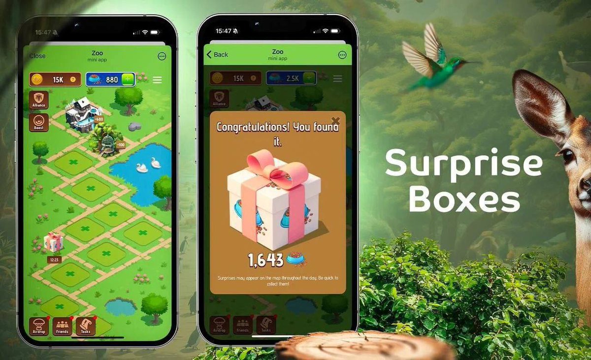 airdrops_combo's tweet photo. #zoo gift schedule

📍TODAY January 06 ZOO GIFT SCHEDULE 

✅UTC Time

👉12:20 PM= 265 🎁(for only 30Minutes )

👉04:35 PM= 1113 🎁(for only 15 minutes )

👉06:45 PM= 4443 🎁(for only 10 minutes )

🔗$ZOO 👇

https://t.co/51jVlxKgJp https://t.co/4wMHSwJDMY