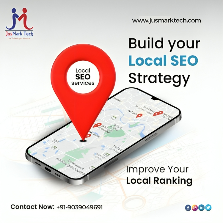 jusmarktech's tweet image. "Want to grow your business locally? 📍
Build your Local SEO Strategy with us and attract customers near you! 🚀 By improving your local search ranking, your business will show up when people search for services like yours in the area. 
.
.
.
#LocalSEO #SEOservices #SEOStrategy