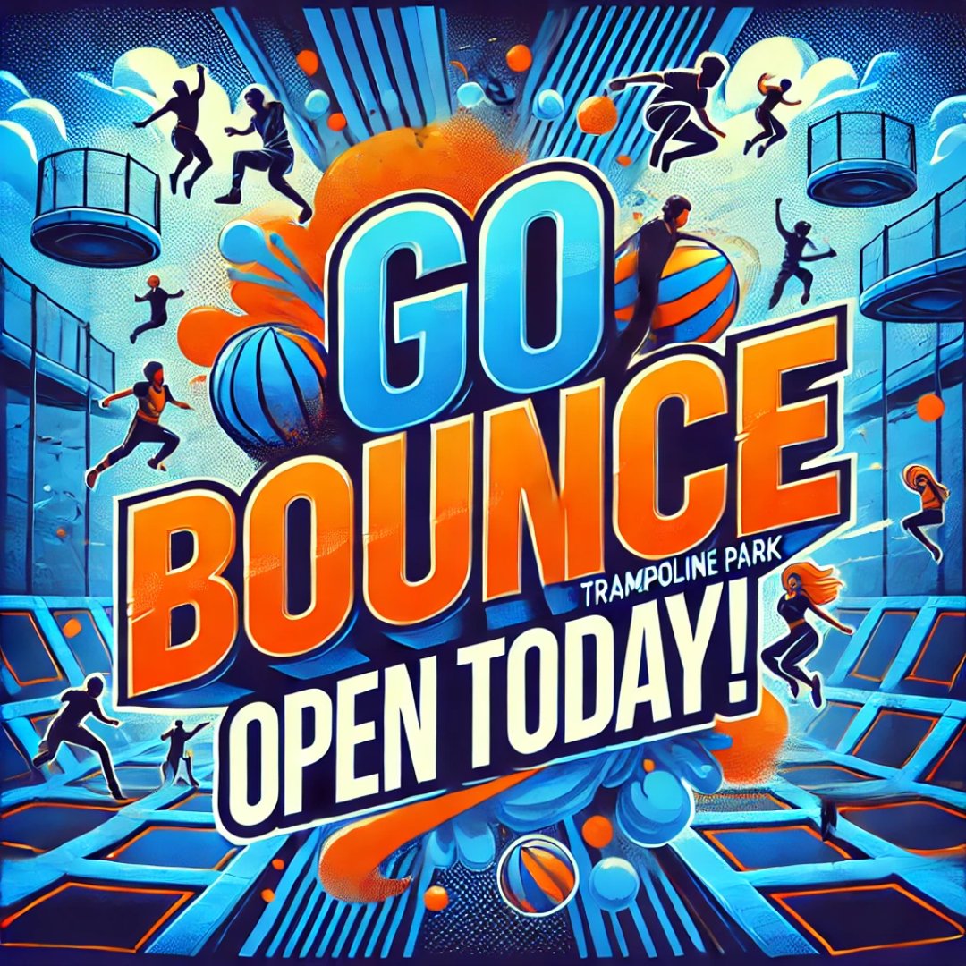 GoBouncePark's tweet image. ❄️ Tired of the snow? Trade the cold for some serious fun at Go Bounce today! 🎉✨ 

#SnowDayEscape #BounceIntoFun #bouncebeyondlimits