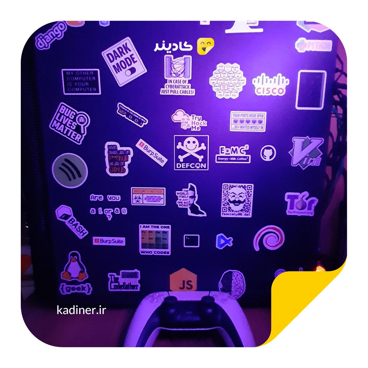 از سگ کمترم اگه دوباره پولمو خرج استیکر کنم!
و همچنان من :))))