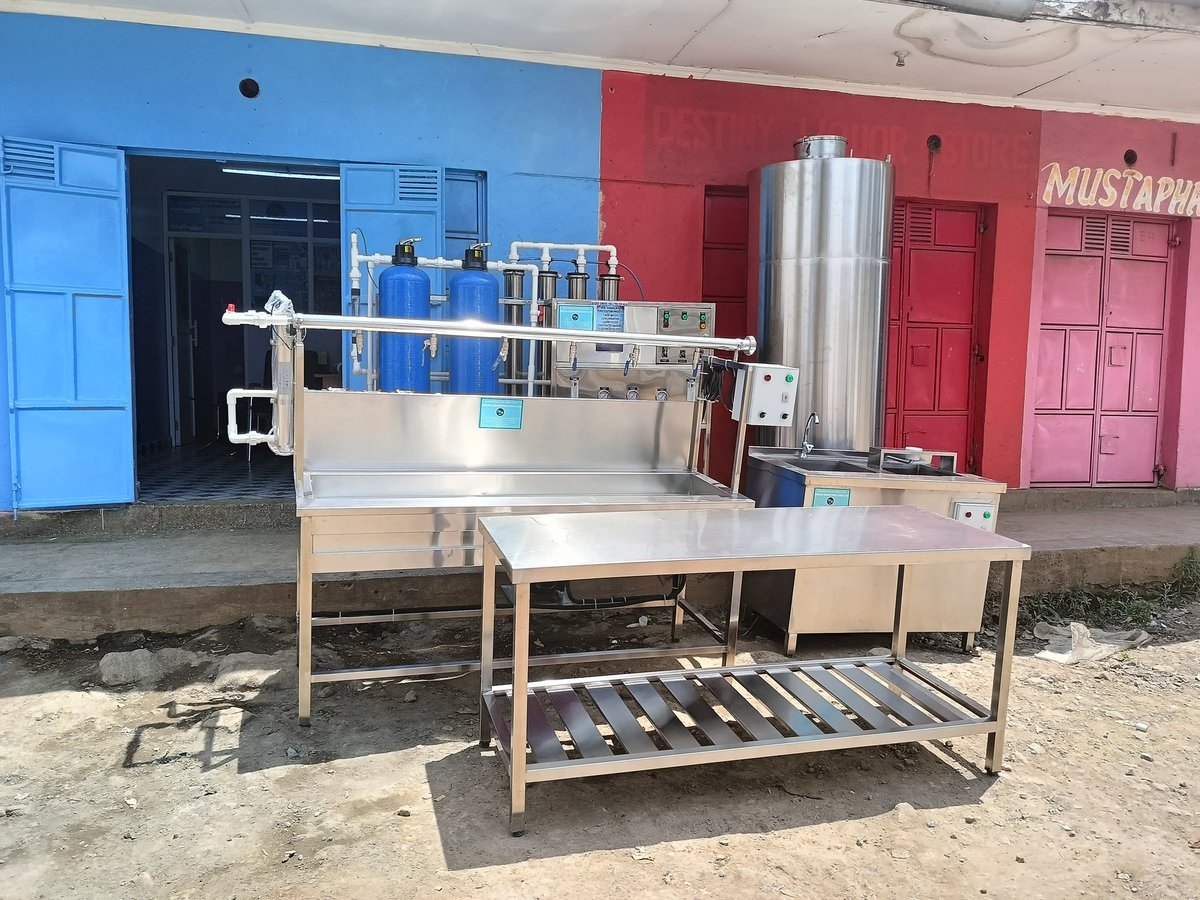 JamesMw60851110's tweet image. Water purification systems .
1000 LPH set.
Most water is purified and disinfected for human consumption (drinking water), but water purification remove all those contaminants.
Call or WhatsApp at 0721-169-592 .
#reverseosmosis  #waterpurifiernNairobi Nairobi CBD
Monday is monday