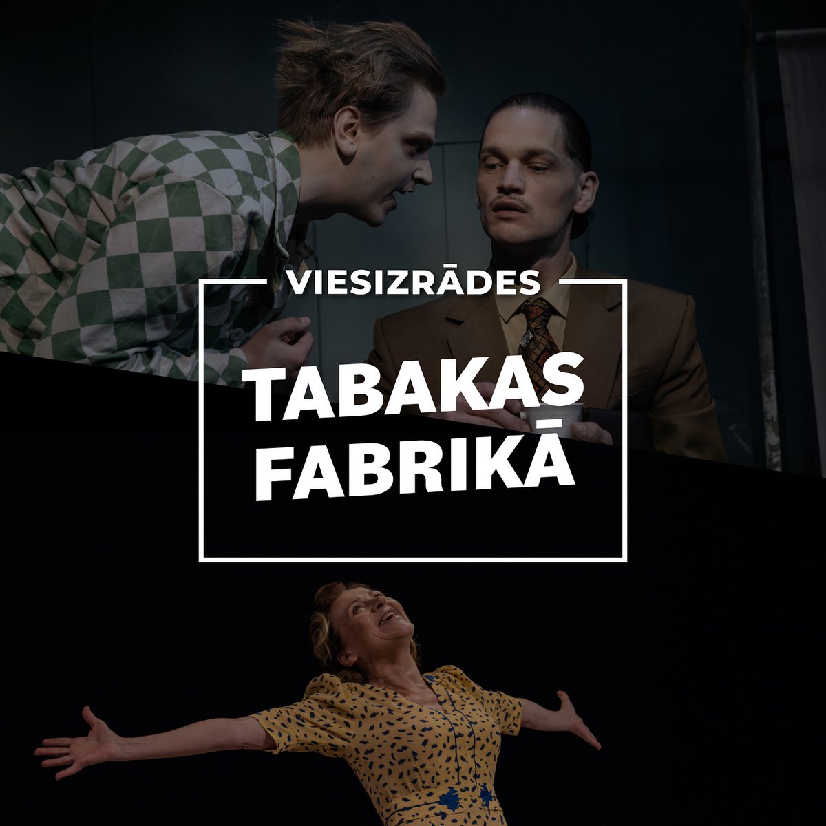 Nu jau Rīgā viesojamies gandrīz ik mēnesi. Nepalaid garām savas izrādes.
"Svešā āda" pēc <a href="/Ruksane/">Dace Ruksane</a> romāna - 16. un 17. janvāris - bilesuparadize.lv/lv/performance…
"Ziloņa dziesma" - 19. un 20. marts - bilesuparadize.lv/lv/performance…