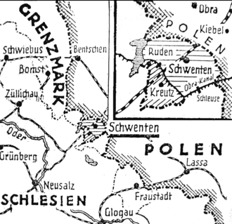 Przewodzik's tweet photo. #PrzewodzikHistoryczny #LeksykonPaństwEfemerycznych

Tego dnia w 1919 roku, na placu przed miejscowym kościołem, proklamowano niepodległość Freistaat Schwenten, czyli Wolnego Państwa Świętno (funkcjonuje też nazwa Republika Świętnieńsk) – to niezależne, efemeryczne państewko istniało 218 dni. 

Świętno było zamieszkane głównie przez ludność niemiecką, Polacy byli w niej mniejszością, zatem gdy 27 grudnia 1918 roku wybuchło Powstanie Wielkopolskie większość jego mieszkańców zaczęła obawiać się o swoją przyszłość i przynależność państwową. Miejscowy pastor Emil Gustaw Hegemann, który pełnił rolę lidera społeczności, wobec sukcesów powstańców wystąpił z prośbą o pomoc do garnizonu niemieckiego z twierdzy Głogów, ale panował tam ogromny chaos i żadnej pomocy nie dostał. 

Pastor wobec takiego stanu rzeczy wpadł na szalony pomysł powołania niezależnego państwa i nie zastanawiając się długo w porozumieniu z kilkoma znaczniejszymi obywatelami ogłosił się prezydentem, sołtysa Heinricha Dreschera mianowano ministrem spraw wewnętrznych, a nadleśniczego Karla Teske – ministrem wojny i dowódcą armii. 

Sporządzono także dokument, który miał być rodzajem konstytucji, gdzie napisano: „Obszar Świetna ogłasza się jako państwo niezawisłe a przekroczenie granic przez obce siły będzie traktowane jako naruszenie prawa międzynarodowego i pogwałcenie neutralności”. 

Republika Świętno powołała także armię, która liczyła ok. 120 żołnierzy, a na jej stanie były nawet dwa karabiny maszynowe. Starano się także o międzynarodowe uznanie państwa, co częściowo się udało, bo zostało uznane przez Naczelną Radę Ludową w Poznaniu, reprezentującą Polaków w zaborze pruskim oraz Komisję Aliancką. 

Wolne Państwo Świętno wprowadziło kontrolę graniczną, a na drogach wylotowych z gminy postawiono  drewniane budki, które pełniły funkcję  posterunków granicznych. Wizy, zarówno przybyszom z Niemiec jak z Polski, którzy głównie handlowali na miejscowym targu, wydawano w domu parafialnym, musiały też mieć podpis prezydenta republiki. Hegemann składał nawet wizyty zagraniczne – odbył m. in. podróż do Międzychodu, gdzie miał spotkanie w konsystorzu ewangelickim, a także do Poznania, gdzie załatwiał kwestie kredytu dla parafii. 

Oczywiście tak mały organizm państwowy nie mógł przetrwać samodzielnie – 10 sierpnia, z obawy przed polskimi oddziałami powstańczymi, władze Freistaat Schwenten postanowiły zakończyć żywot republiki i włączyły jej tereny do Niemiec. Emil Gustav Hegemann napisał wspomnienia o republice zatytułowane „Der Freistaat Schwenten. Deutsche Not und Treue in der Grenzmark Posen”. 

W latach 30. historię niepodległości Świętna wykorzystywana do celów propagandowych III Rzesza – miało to pokazać niezłomność Niemców wobec zagrożenia z polskiej strony. Po wojnie sprawa była powoli zapominana, a dziś jest tylko ciekawostka historyczną.
Poniżej: Dzisiejszy katolicki kościół pw. Św. Stanisława Kostki w Świętnie, przed którym ogłoszono powołanie Wolnego Państwa Świętno. (foto: wikimedia)