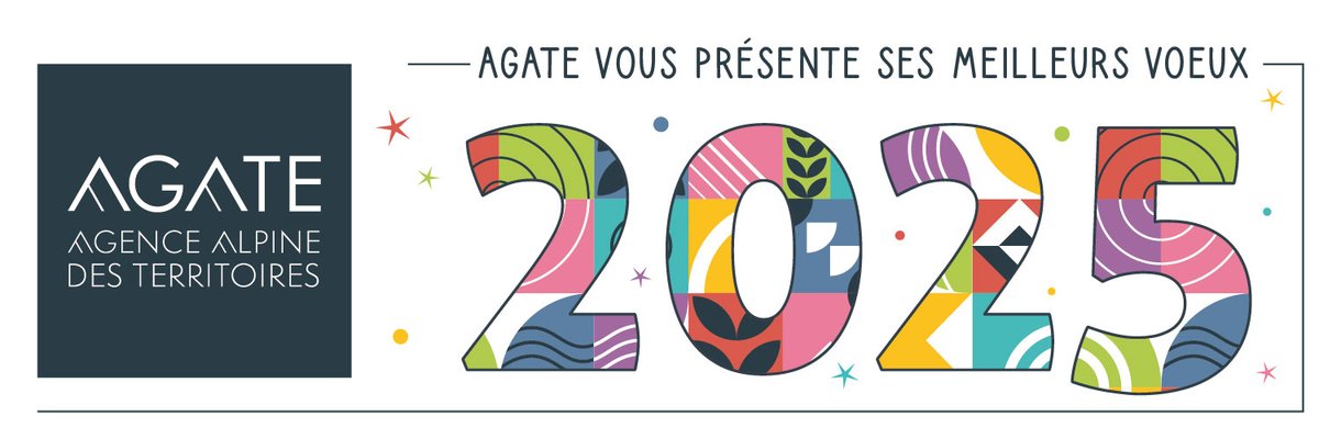 Agate_agence's tweet photo. 🌟 Toute l'équipe d'Agate se joint à sa directrice générale, Delphine PICHON, et sa Présidente, Marie-Claire BARBIER, pour vous souhaiter à toutes et tous une très belle année 2025 🌟: envies, projets, réalisations, réussites, partage, et les traditionnels bonheur et santé 😉 https://t.co/ICbgAGJwHc