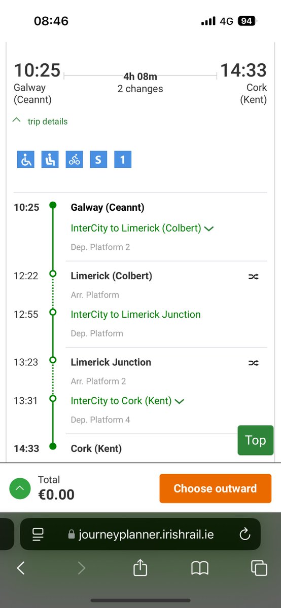 Hi <a href="/IrishRail/">Iarnród Éireann</a> - AD

I’m trying to get to Cork today, and was double checking if this route is currently impacted? 

Especially Limerick to Limerick junction 

Thank you 🙏🏽
