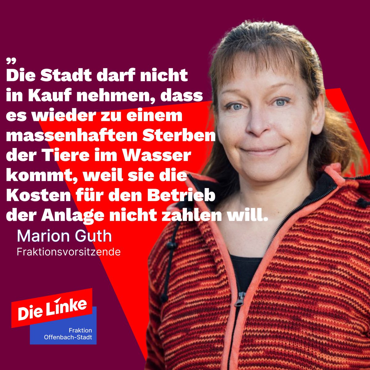 Pressemitteilung: Schultheis-Weiher in Gefahr: Stadt schaltet Phosphatanlage ab – Blaualgen und Fischsterben drohen. Wir fordern nachhaltige Lösungen statt halbherziger Entscheidungen!

Zur PM: die-linke-of-stadt.de/2025/01/06/sch…