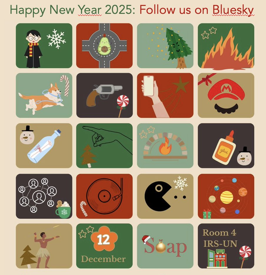 Happy New Year 2025
- all our posts will be on <a href="/bluesky/">bluesky</a> 
- follow us bsky.app/profile/labsoa…