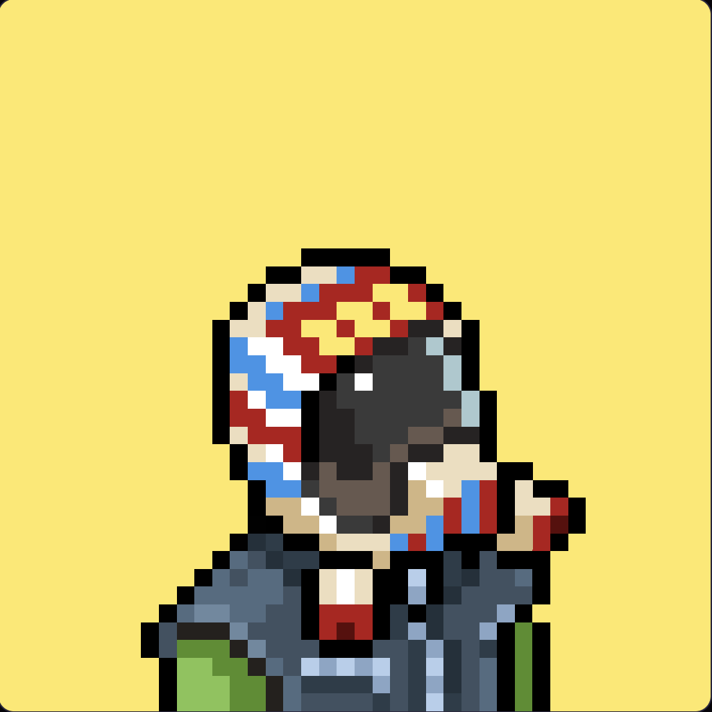 SteveTodoro's tweet image. 10 months ago, I bought this MegaPunk and used to rock it as a PFP until I very stupidly got drained.  Thanks to @redrightcat for kindly allowing me to buy it back at floor price so it can rejoin the collection.  The prodigal son returns along with another addition to the…