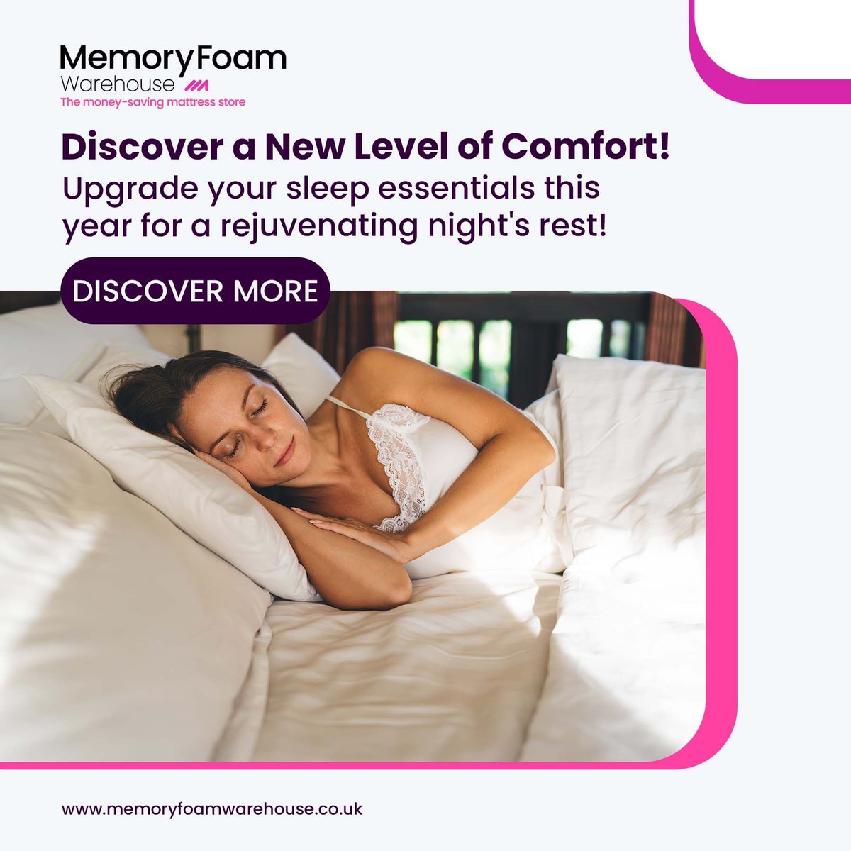 MemoryFoamWH's tweet photo. 🌟 New Year, New Comfort! Upgrade your sleep game in 2025 with Memory Foam Warehouse’s pillows and toppers. A fresh start begins with a fresh mattress! 🛏️ #ComfortUpgrade #MemoryFoamWarehouse https://t.co/qNE8If9ePO