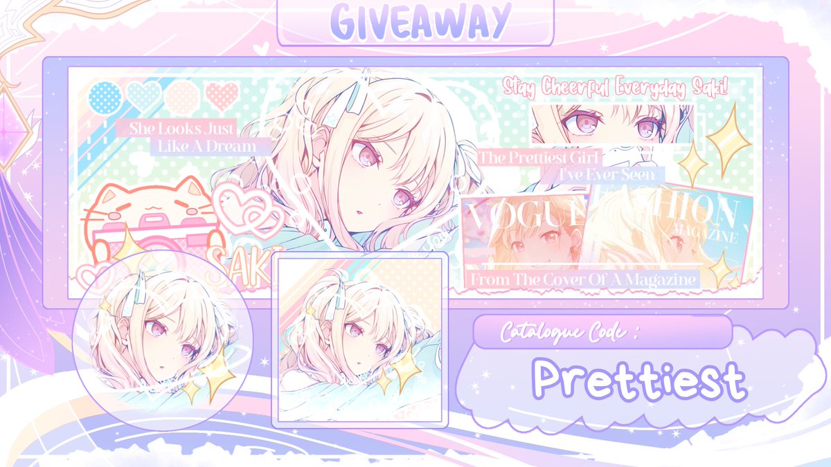 *･ﾟﾟLAYOUT GIVEAWAY･*:.｡.

1..2..3! Happy Birthday Kak Gwennn! [<a href="/artefunky/">gwen' SLR KOCAK</a>] dalam rangka hari spesial kak Gwen dia mau berbagi kebahagiaan dengan giveaway 2 layout imut ini nihhh! Rules Bisa cek ALT iyaa-! Yuk join GA nya! ((o(*>ω<*)o))

#zonauang #zonaba