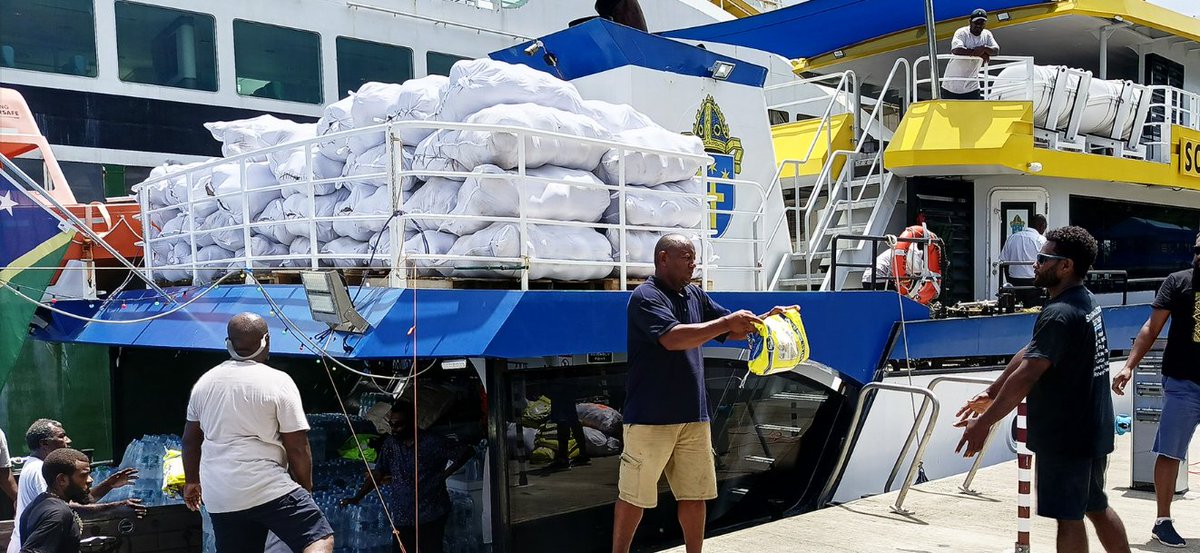 ACoM has delivered disaster relief supplies to Port Vila. Supplies include food, water &amp; essentials for earthquake victims. MMUK's emergency appeal is still accepting donations to support this work mmuk.net/vanuatu-earthq… #DisasterRelief #PortVila