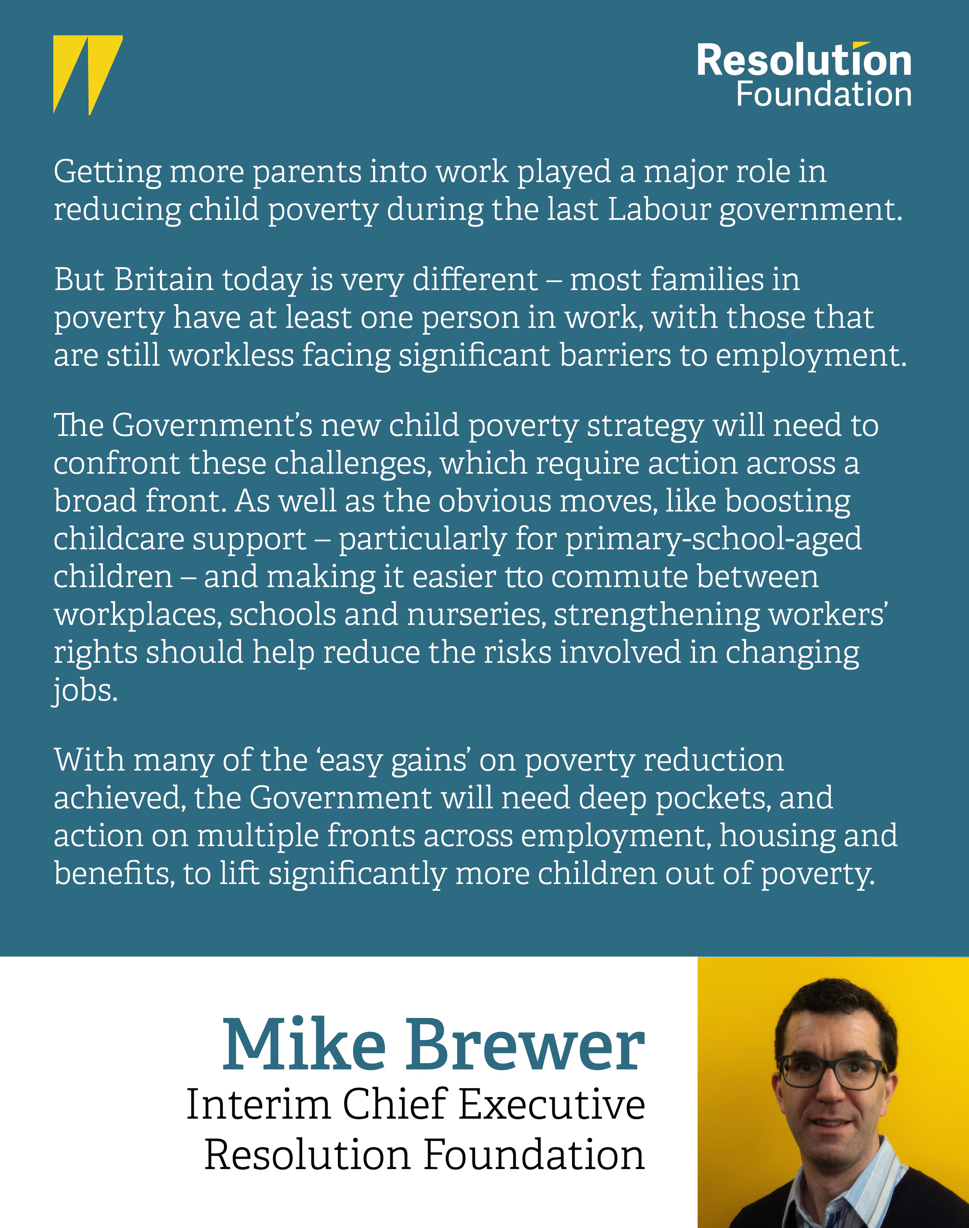 Resolution Foundation on X: &ldquo;New analysis from @MikeBrewerEcon and 