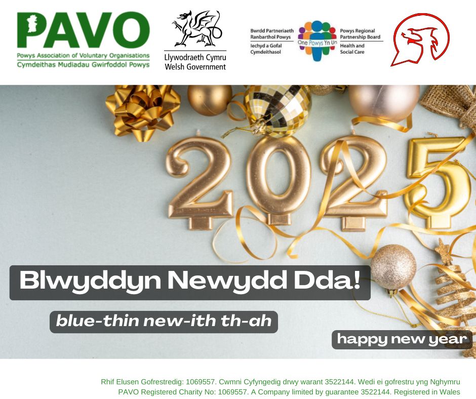 Blwyddyn Newydd Dda!
Here is this week's phrase.
#ycynnigrhagweithiolpowys #theactiveofferpowys #dysgucymraeg #siaradcymraeg
