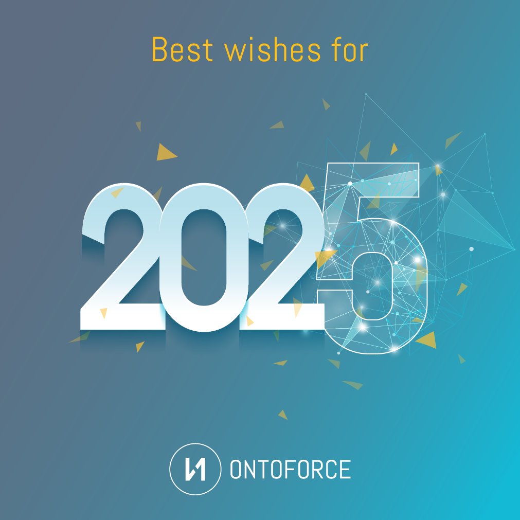 The ONTOFORCE team wishes you a fantastic start to the new year!